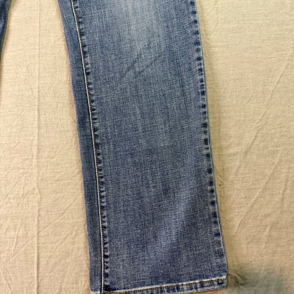 Levi's Jeans 505 Straight Leg Blue Denim Men's Size 31x32 Zip Fly - Picture 3 of 12